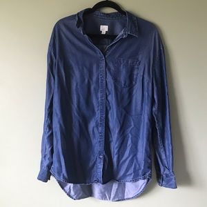 A New Day Chambray Button Down Shirt